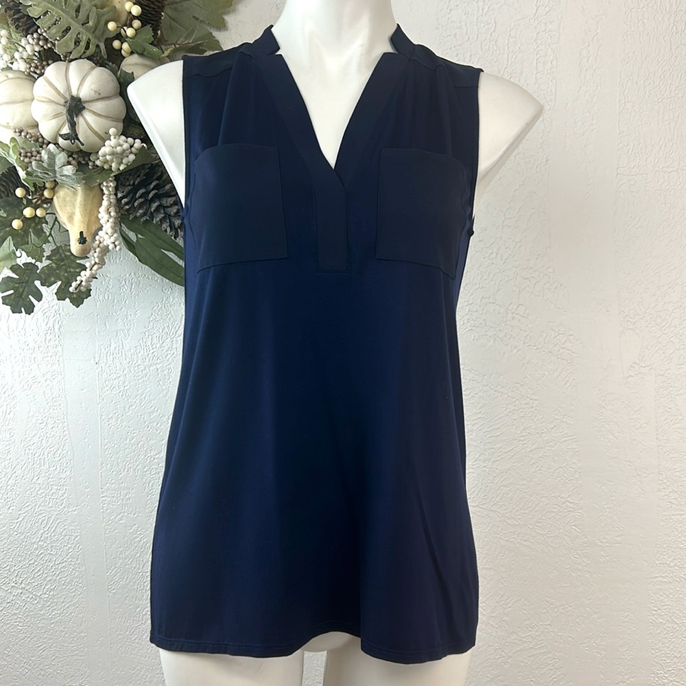 Cable & Gauge sleeveless blouse NWT size small